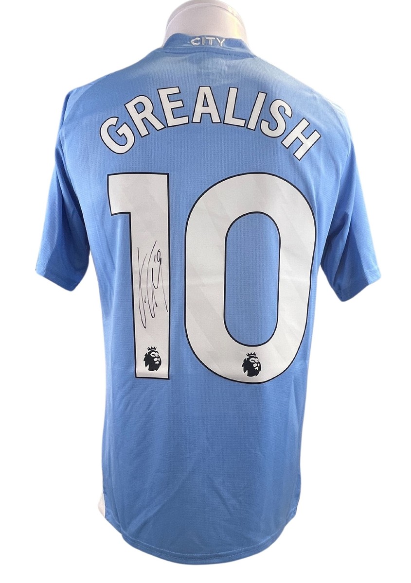 Jack Grealish #10 Autographed Puma Manchester City 2023/24 Jack Grealish #10 Autographed Puma Manchester City 2023/24