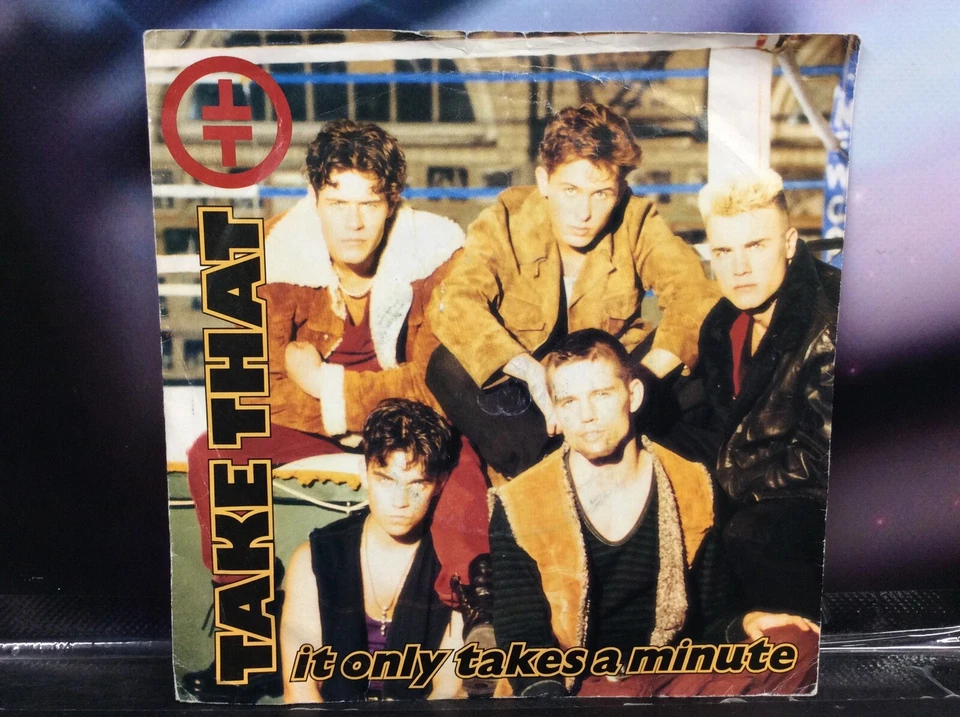 5 X Take That Job Lot Of 7” Singles Vinyl Record Pop 80’s Inc Promo Releases - Image 2 of 4