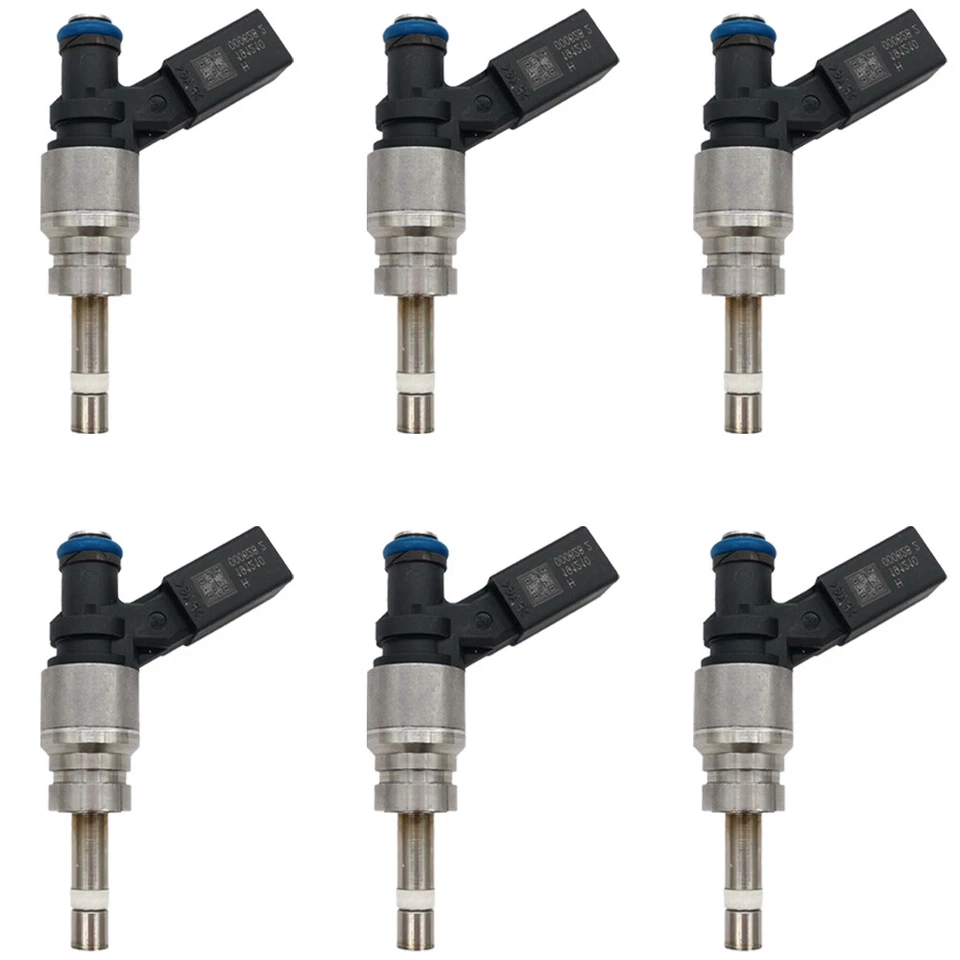 6Pcs 06E906036F Fuel Injectors For 2008-2012 Audi Q5 A4 A5 A6 2.0 2.8L 3.0L 3.2L - Image 3 of 4