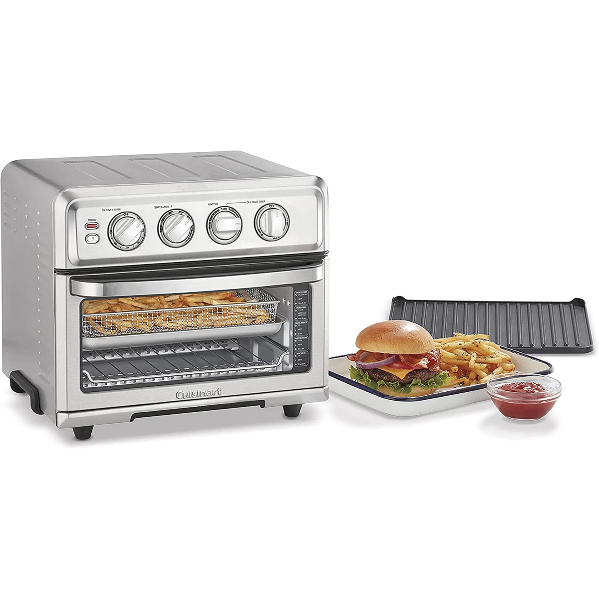 Cuisinart 8-in-1 Air Fryer and Convection Toaster Oven, Stainless