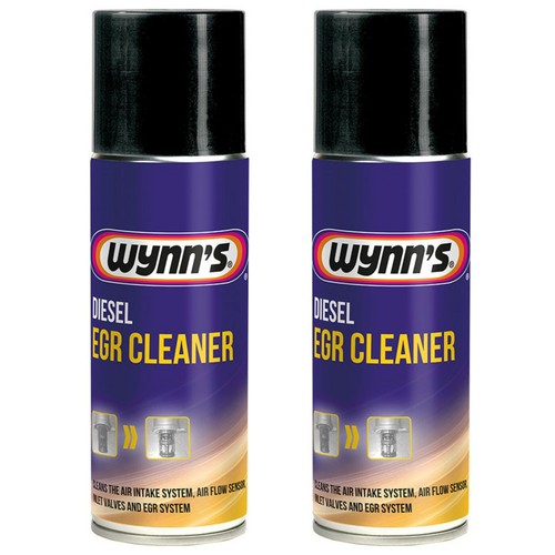 2x Wynn's Diesel EGR Valve Cleaner Air Intake MAF Sensor Cleaner Reduce