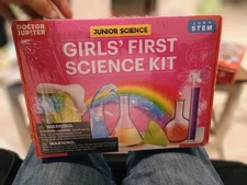 Doctor Jupiter Junior Science Girls' First Science Kit For 4-8 Year Olds