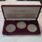 1883 1884 1885-O Morgan Silver Dollar $1 Coin Set Uncirculated New Orleans