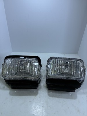 Pilot 2003-2007 Chevy Silverado Smoked Lens Fog Light Lamp Set Black Housing