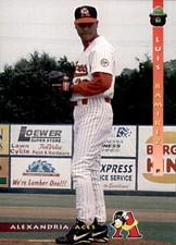 1997 Alexandria Aces Grandstand #15 Luis Ramirez Carabobo Venezuela VZ Card