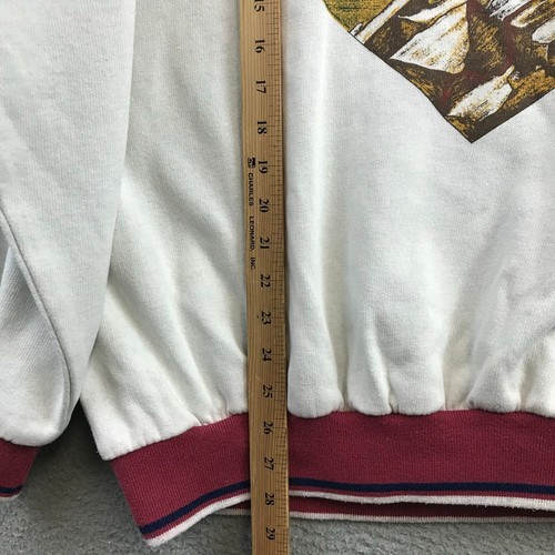 Vintage 80s Adidas Sweatshirt Mount Stallion 2XL - Picture 5 of 11