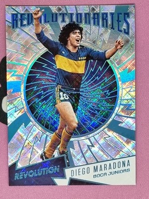 2017 Panini Revolution - Revolutionaries - #R-16 Diego Maradona - Cosmic 42/100
