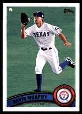 David Murphy 2011 Topps #603 Texas Rangers MLB READ FREE SHIPPING AutographDen