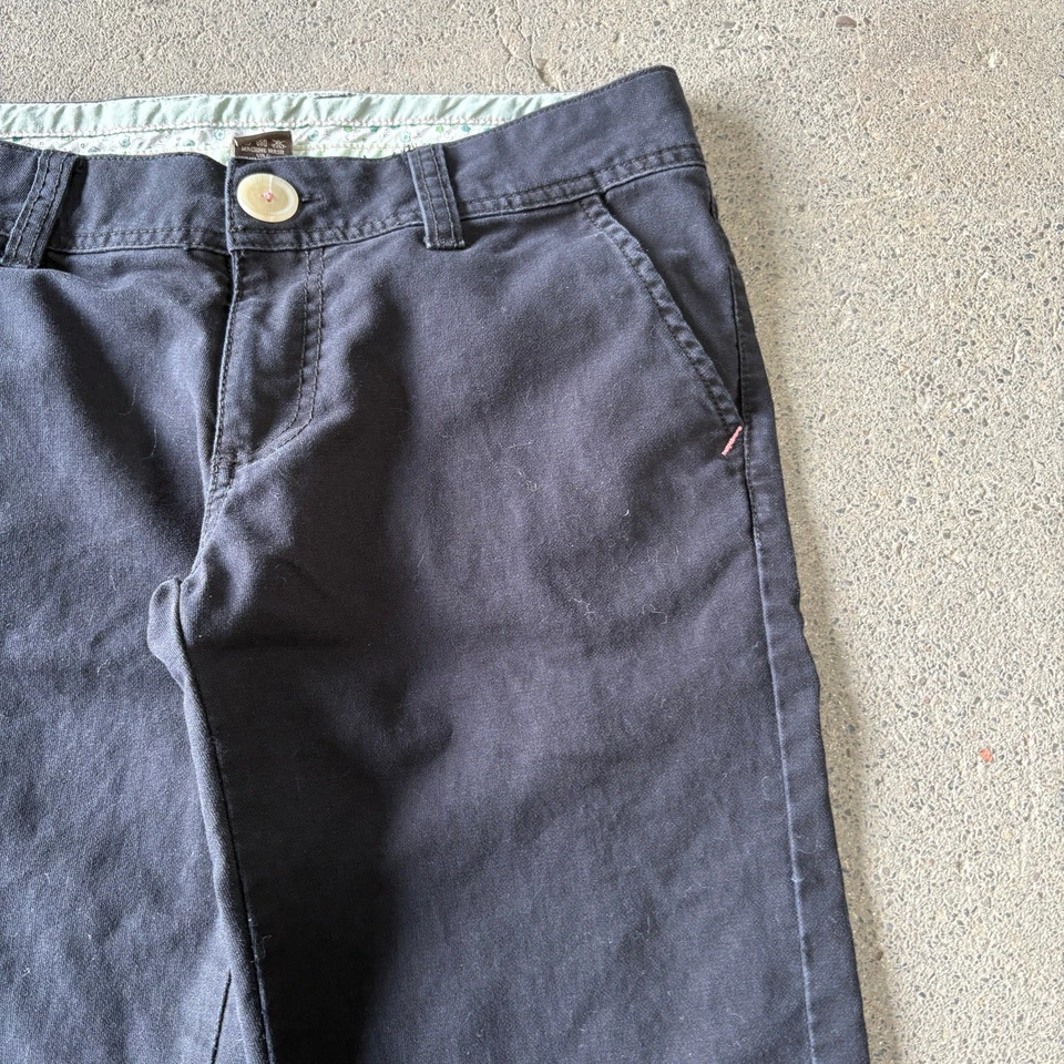 Bermudas Element tiro bajo talla 6 negras skimmer skater verano 13" cintura 30 Foto 3 de 4