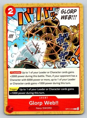 Glorp Web!! C OP11 #OP11-019 NM