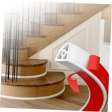 40 Inch Flexible Quarter Round Molding - Peel and Stick Shoe Molding 39in white
