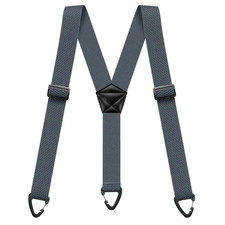 Suspenders for Men Heavy Duty, X Shape Back Hidden Suspender 1.5" Under Clothing