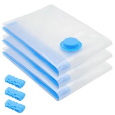 Vakuumbeutel Kleidung Reise Set 3 Stück 70x50cm Staubdicht feuchtigkeitsbestä...