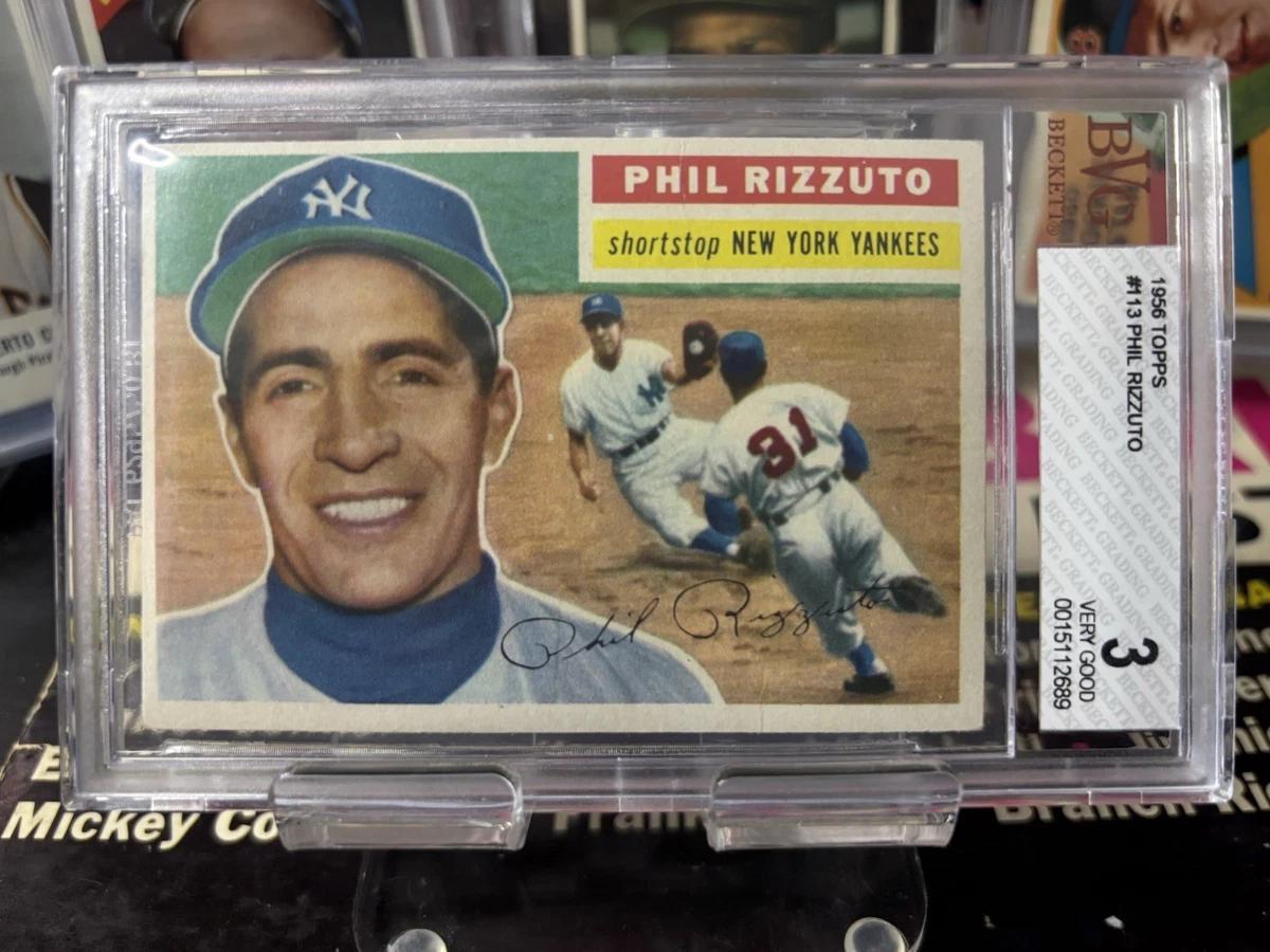 Topps Phil Rizzuto Baseball 1956 Season Sports Trading Cards