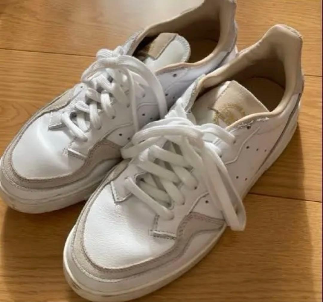 adidas United Arrows Collab White Beige Sneakers Unused Men's Size ㎝