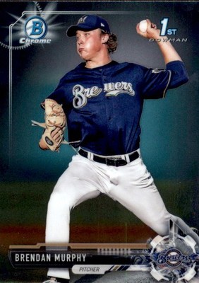 2017 Bowman Chrome Draft Baseball Card #BDC149 Brendan Murphy