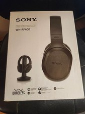 Sony RF400 Wireless Home Theater Headphones - Black, Opened, but Never used 