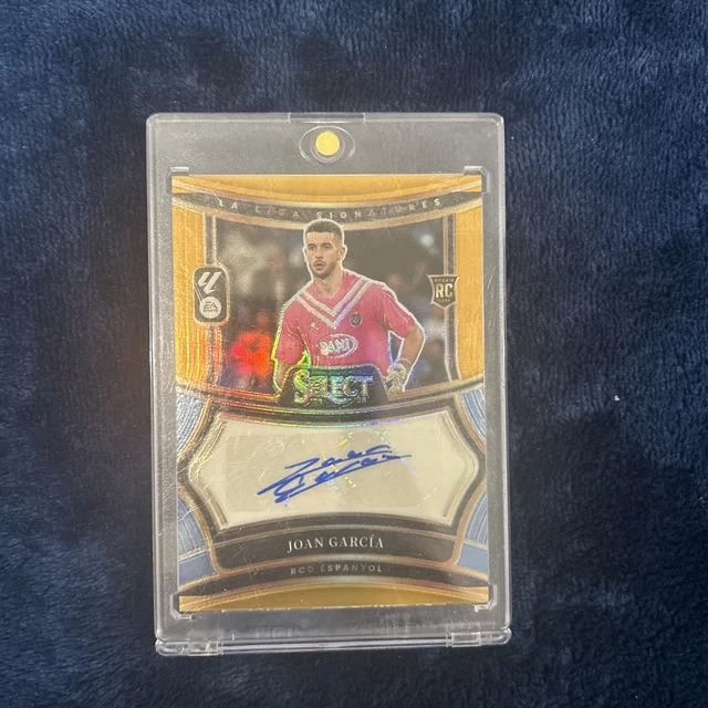 2024-25 Select La Liga Joan Garcia Gold Rookie Auto /10 Barca GK