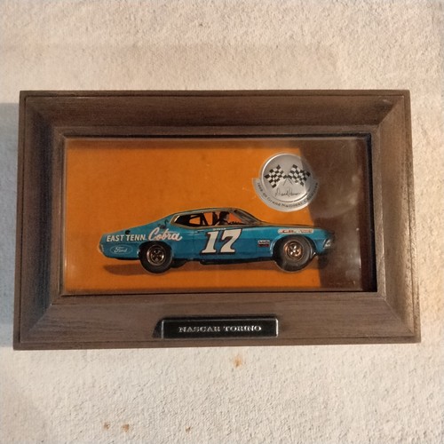 1969 David Pearson Grand National Auto Lite Nascar Torino Ford Wall Shadow Box