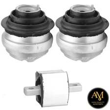 Engine Mounts & Transmission Mount 3PCS For Mercedes-Benz CLS63 AMG 11-07 6.3L
