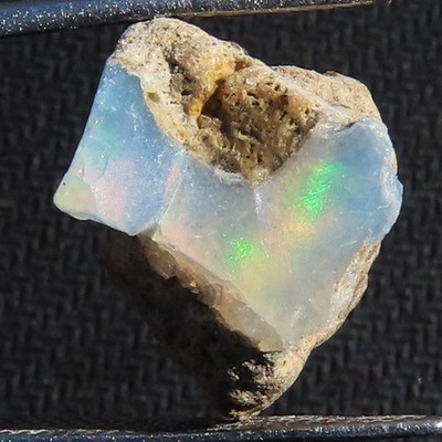 8,75 CT 15x17x13 mm Natürlicher Ethiopian Opal Roh Welo Feuer Opal, unbehandelt