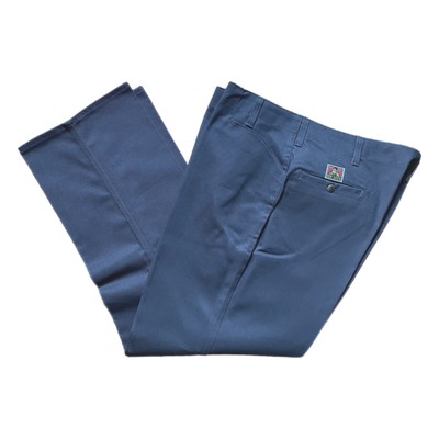 Vintage 90s NOS Ben Davis Original Fit Gray Twill Work Pants Made