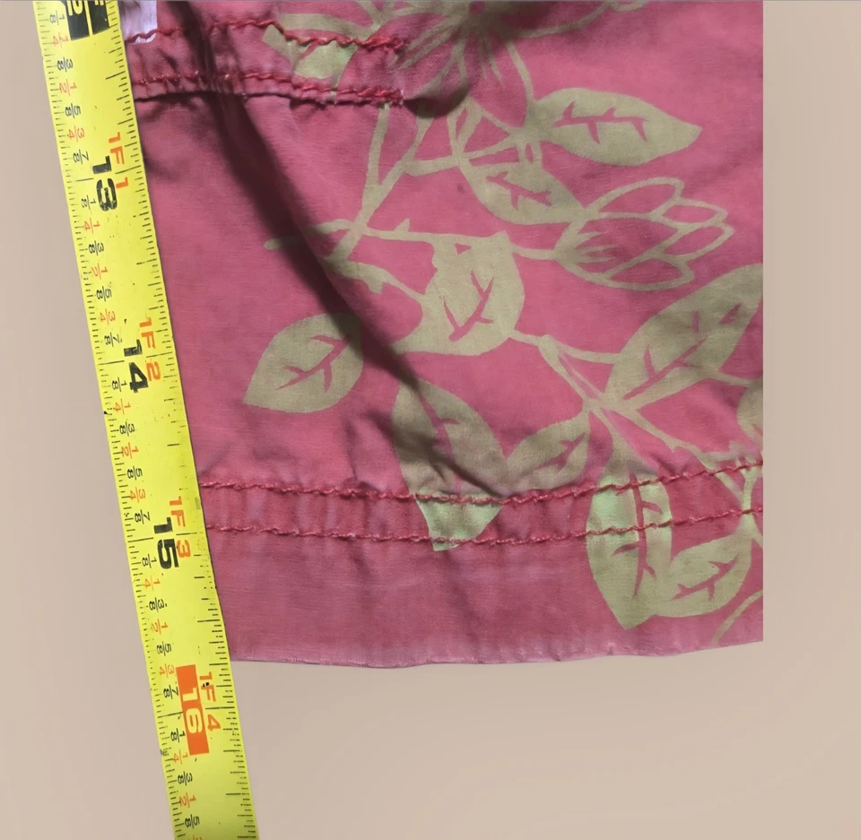Capris Cortos Da-nang Únicos Floral Rosa Y2K Carga - S? Leer descripción Foto 4 de 4