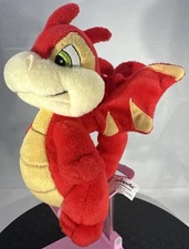 Neopets Red SCORCHIO 7 Inch Plush Toy 2004