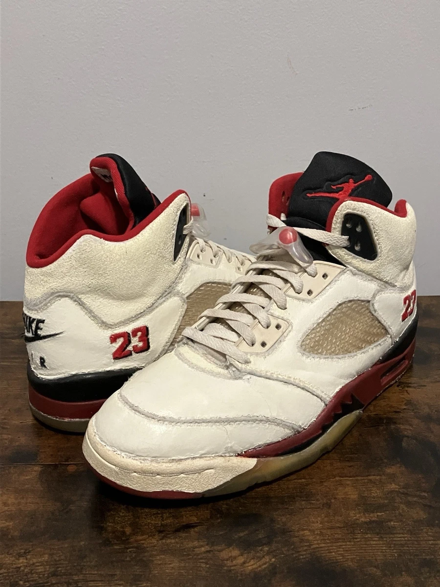 Jordan 5 OG 1990 Fire Red for Sale | Authenticity Guaranteed | eBay