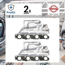 2x ORIGINAL® Elring Dichtung, Abgaskrümmer für Ford TRANSIT CUSTOM V362