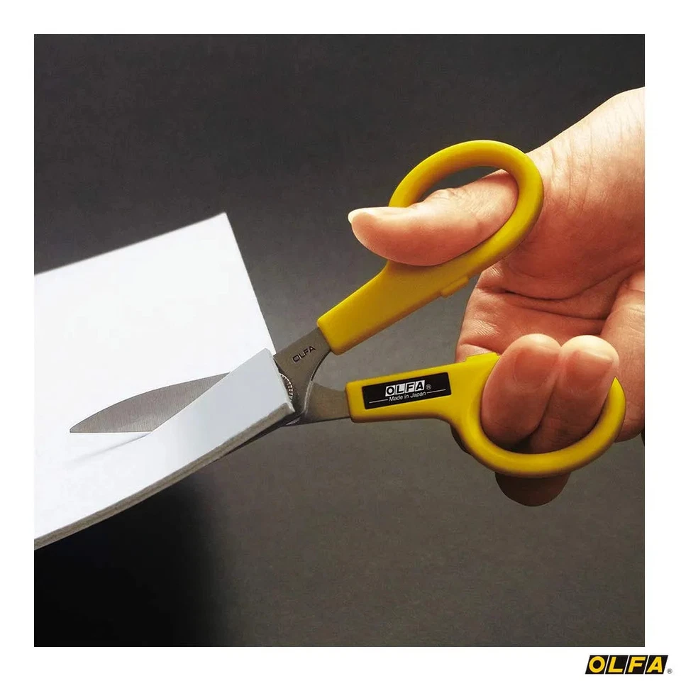 Tijeras domésticas OLFA, blister, tipo S, 111B (1 pieza) Acero inoxidable Japón Foto 3 de 4