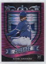 2021 Panini Chronicles Crusade Pink Pulsar Prizm Kohei Arihara #20 2u3