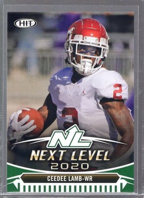 2020 Sage Hit Next Level Green CeeDee Lamb #100 Rookie RC