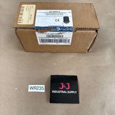 New Johnson Controls EP-8000-4 Electro Pneumatic Transducer Warranty  