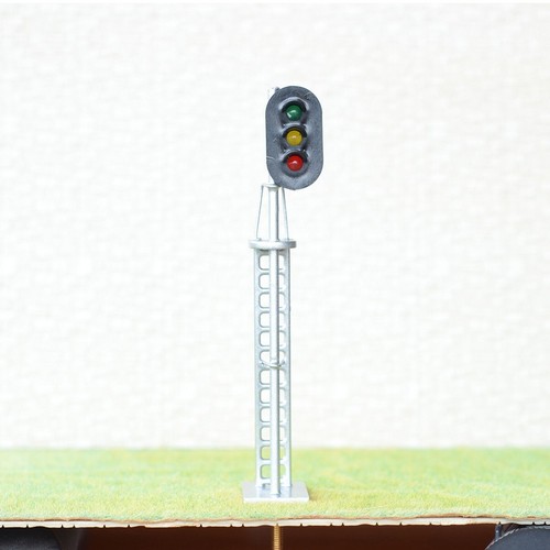 Practical Complete Signal O Scale LED Light Model Train Railway Silver - Picture 9 of 10