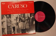 ENRICO CARUSO / IMMORTAL PERFORMANCES 1904-1906 / 12  MONO LP / RCA VIC-1430
