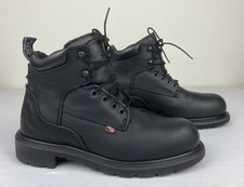 Red Wing Dynaforce 913 Steel Toe Leather Boots Mens Sz 7.5 E2 Made In USA VGC