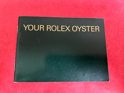 Your Rolex Oyster Booklet Manual - Code 579.52 USA 10. 2004 (RO2004)
