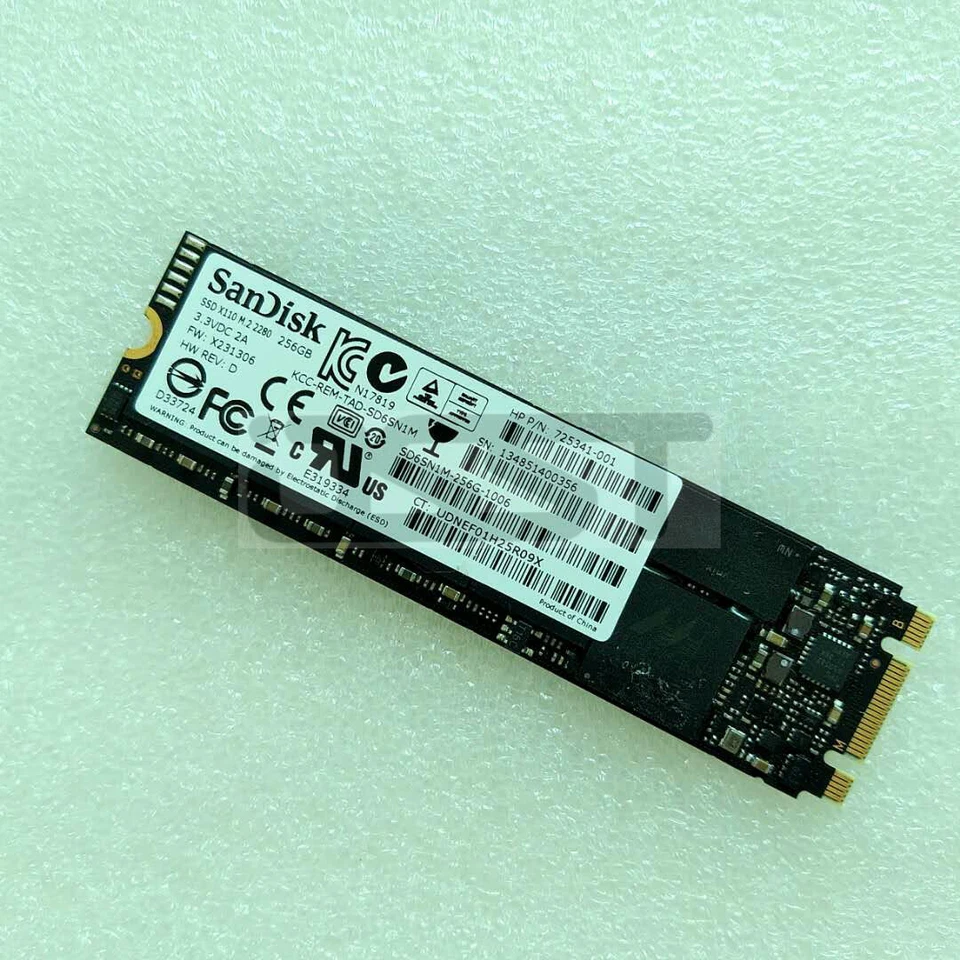 SanDisk X110 256GB SD6SN1M-256G-1006 SSD M.2 SATA MLC 725341 Solid State Drive