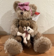 Russ Berrie Marmie Bear Trio Plush Vintage Stuffed Animal Toy 3 Bears W/ Tag