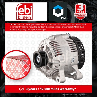 Alternator fits PEUGEOT 607 2.0 2.2 00 to 10 5705FX 57054W 57054X Febi Quality