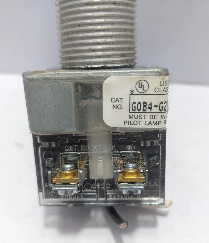 Hubbell Killark G0B4-G233C N34 Red Pilot Light - Image 4 of 4