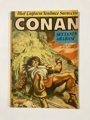 CONAN the BARBARIAN TURKISH Comic #21 1980s