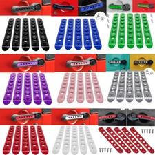 5pcs Door Grab Handle Trim Cover for Jeep Wrangler JK Unlimited 4 Door 2007-2018