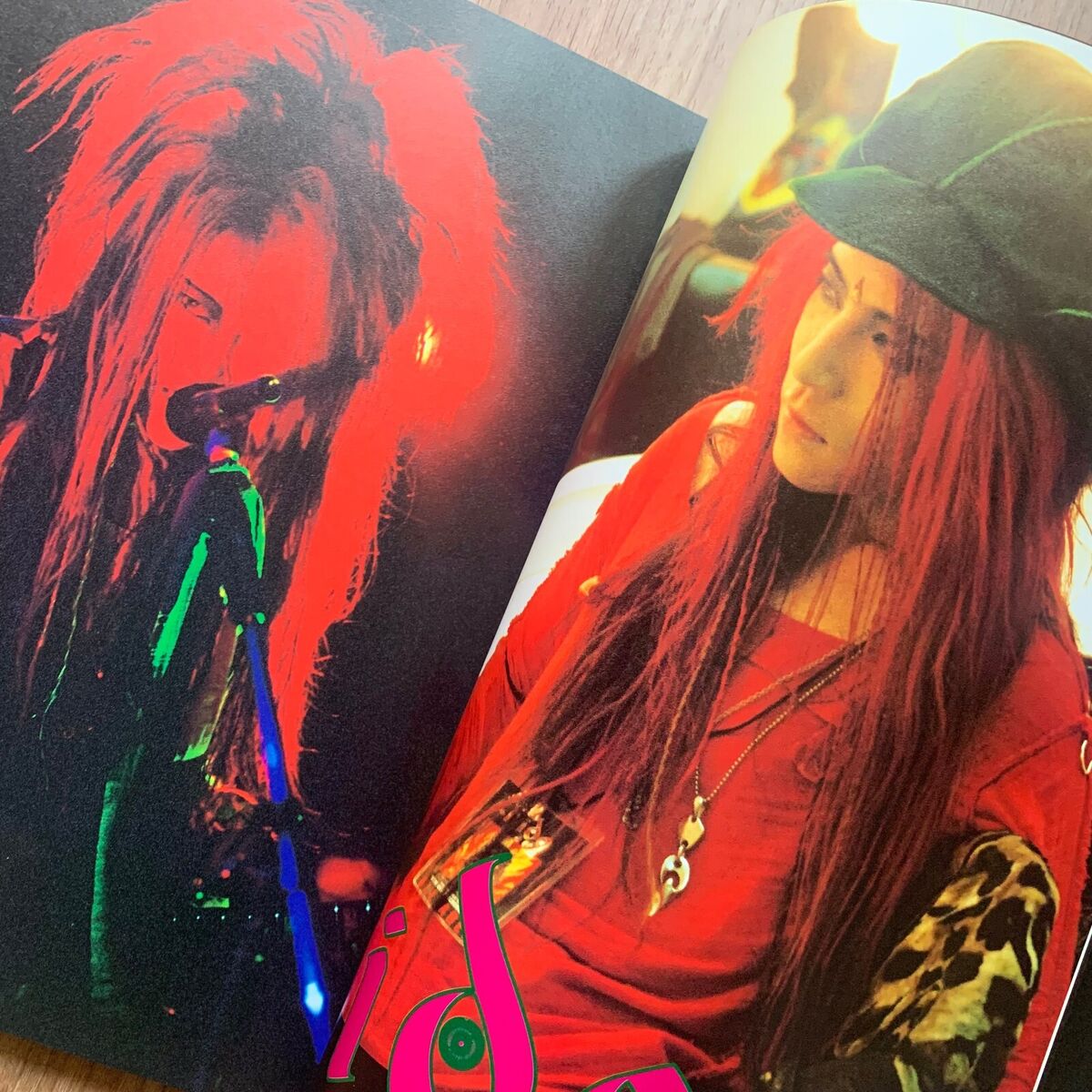 VISUALBUM X-japan hide Live Performance Concert Photo Book VISUALBUM X-japan hide Live Performance Concert Photo Book