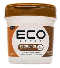 ECO Styler Professional Styling Gel, Coconut Oil, Max Hold 8 oz