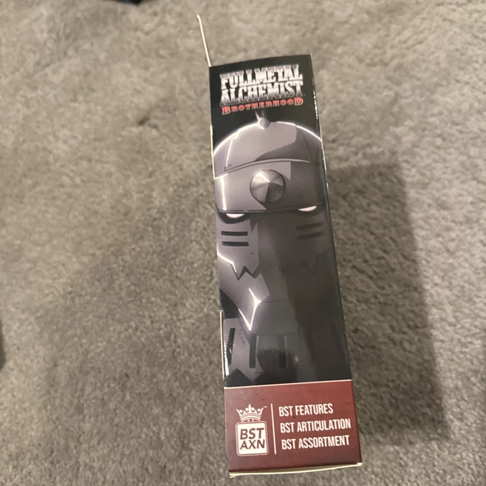 Figura Alphonse Elric Alquimista Completo de Metal BST AXN 5" Foto 3 de 4