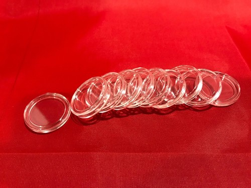 Air-Tite Direct Fit H40 Coin Holder Capsule For 40mm American Silver E - Foto 2