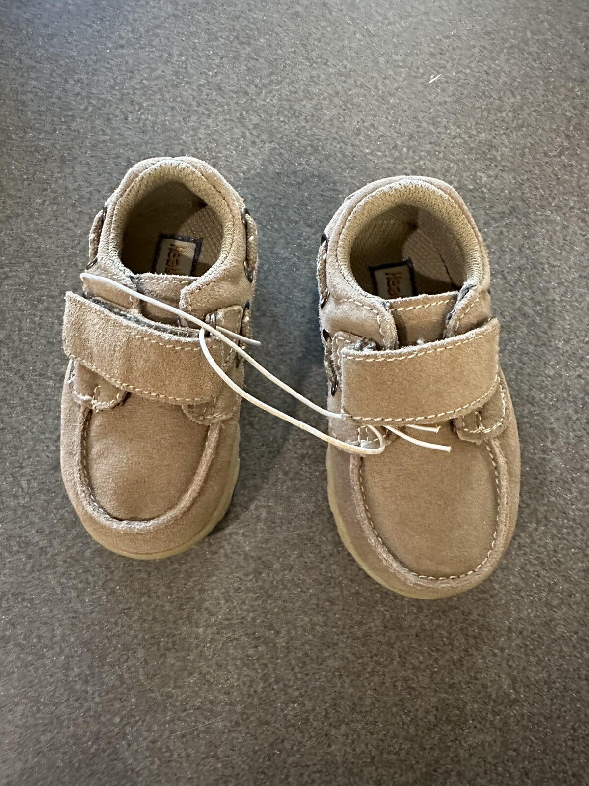 Baby Tan Alan Loafers. Healthtex Size Toddler 4