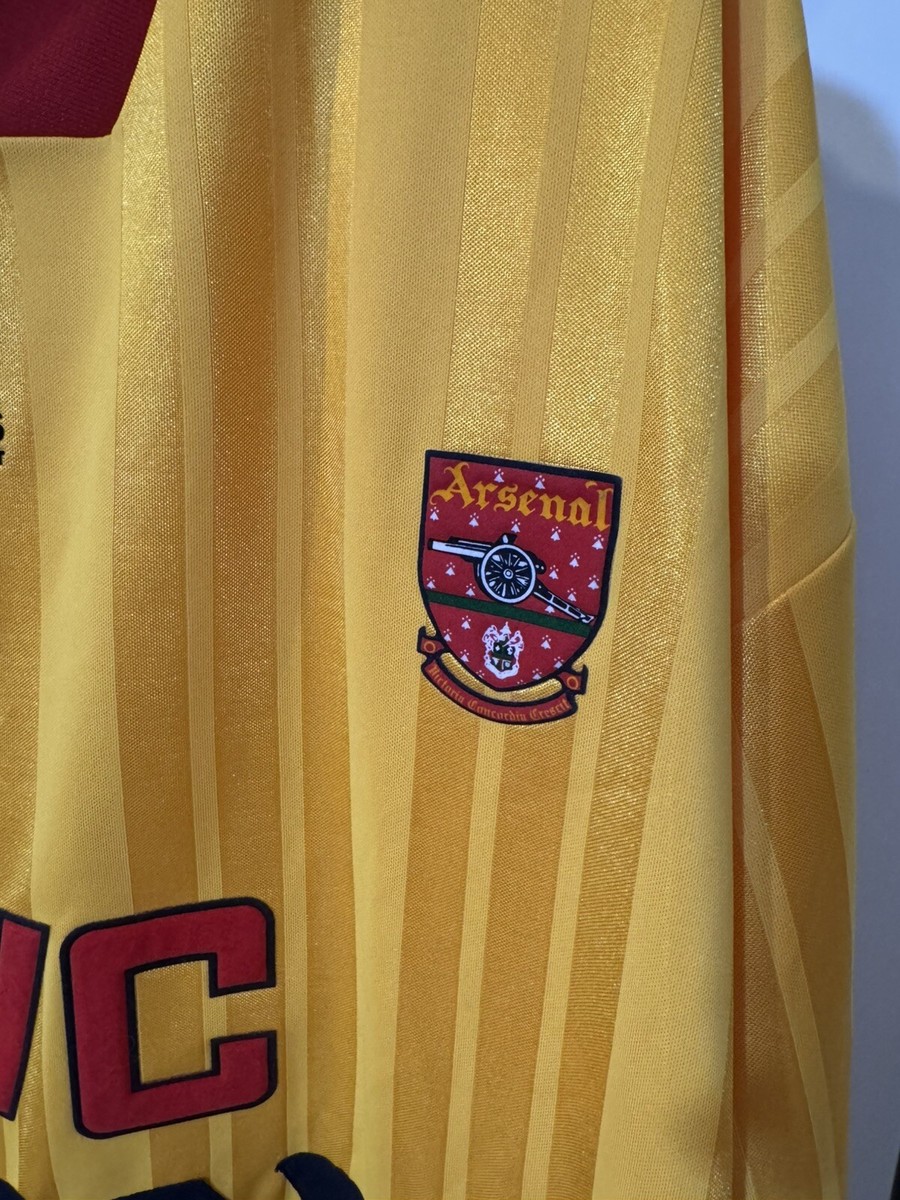 arsenal アーセナル　93-94 復刻ユニフォーム　adidas JVC arsenal アーセナル 93-94 復刻ユニフォーム adidas JVC 在